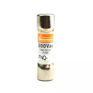 Fusibles Bussmann FNQ-4-1/2 (FNQ 4.5) 4.5 amperios de retardo 500 Vac 10 un. - Imagen 1 de 2