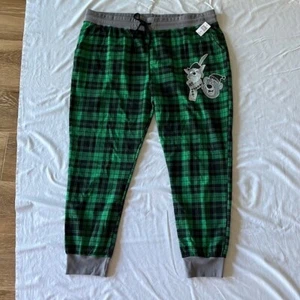 Disney Robin Hood and Little John Green Plaid Joggers SIZE 1X  - Bild 1 von 7
