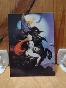 1991 Frazetta Comic Images Fantasy Art Card #79. THE MOONMAID. Q4 - Foto 1 di 2