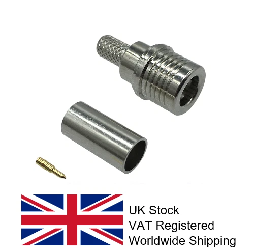 NETWORK MATERIALS LTD QMA Crimp Plug for RG58