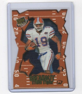 2000 Press Pass TRAVIS TAYLOR Breakout Diecut card #BO34