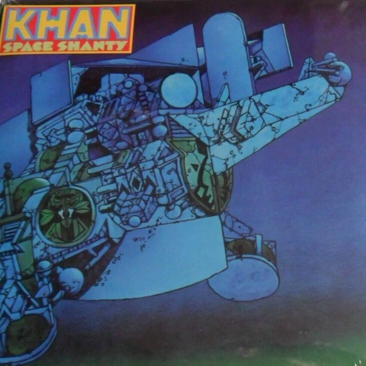 KHAN - Space Shanty -( UK 1972 )  TPT 232 -Vinyl LP reissue  feat: Steve Hillage - Bild 1 von 1