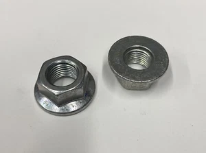 1/2"-20 Non-Serrated Flange Nuts- Zinc Plated- Lot of 100 - Picture 1 of 1