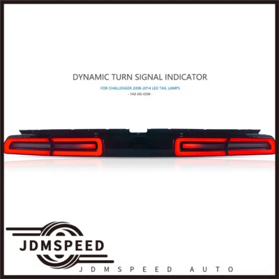 For Dodge Challenger SE R/T Tail Light 2008-2014 RH & LH Set Rear Lamps New Foto 1 de 4