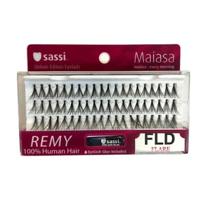 Sassi Individual Knot Free Long Double Eyelash + Kleber - Bild 1 von 1