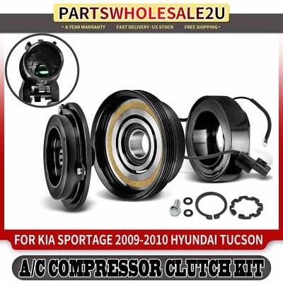 Kit embrague compresor aire acondicionado para Kia Sportage 2009-2010 Hyundai Tucson 08 L4 2,0 L Foto 1 de 4