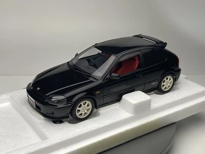 MOTORHELIX 1/18 Honda Civic Starlight Black Pearl Туре R EK9 (AUTOART BBR KYOSHO - Immagine 1 di 4