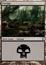 SWAMP #292 FOIL Time Spiral MTG Magic the Gathering Cards DJMagic