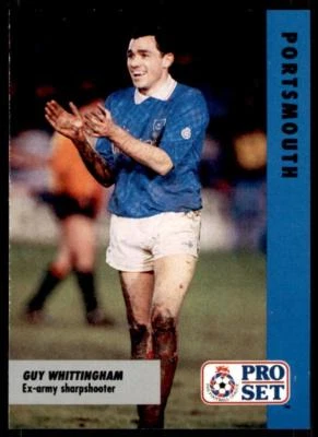 Pro Set Football Fixtures 1991-1992 Portsmouth Guy Whittingham #39 - Image 1 of 2