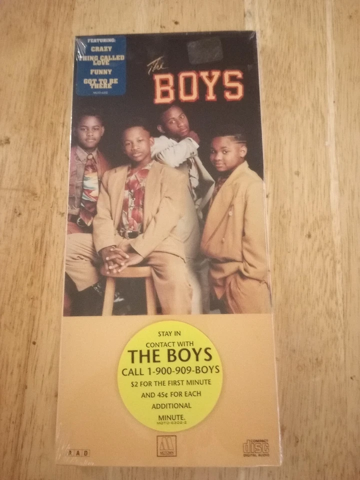 The Boys Cassette Tape 1990 R&b Motown Records RARE Vintage N4a