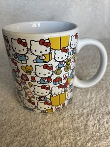 Sanrio Hello Kitty All Over Print Multi-Tasking Ceramic Mug Brand NEW! - Picture 1 of 3