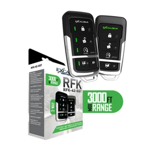Excalibur RFK-42-SST - 3,000ft 5 Button LED 2-Way Remote Kit OMEGA NEW IN BOX - Picture 1 of 1
