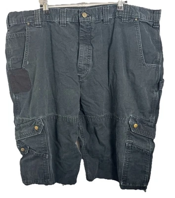 Pantalones Cortos Carhartt Vintage Para Hombre Carga Envejecidos Negros Cortes Talla 42 Pulgadas Foto 1 de 4