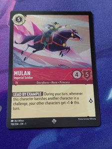 Disney Lorcana TCG The First Chapter Mulan Imperial Soldier Foil 118/204 - Bild 1 von 2