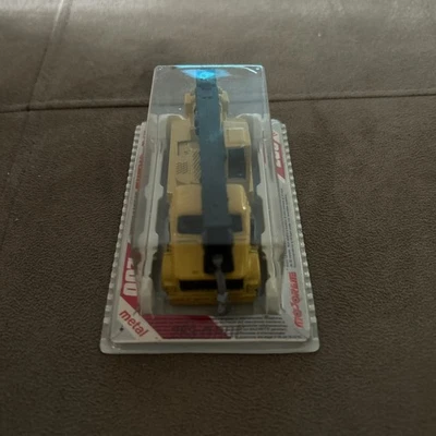 Majorette 283 Crane Truck – Vintage Boxed France 1:100 Diecast Construction Toy - Image 1 of 3