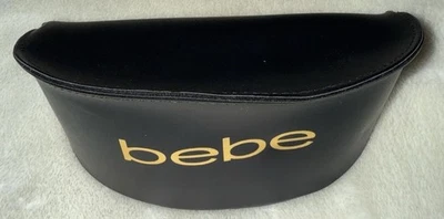 Новый bebe черный полутвердый раскладушка солнцезащитные очки чехол без ткани открытая коробка - Изображение 1 из 4