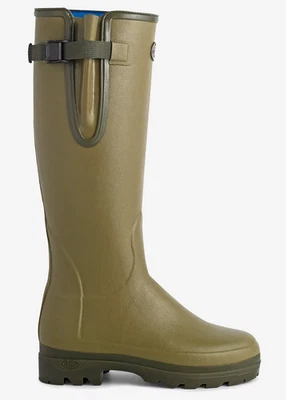 LE CHAMEAU Vierzonord Damas Wellingtons - Vert Vierzon - Neopreno - Navidad - Imagen 1 de 3