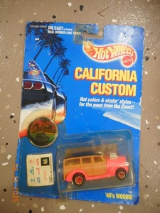 1989 Hot Wheels California Custom #1229 40s Woodie - Bild 1 von 2