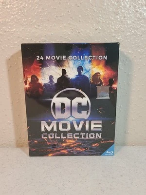 DC 24 Movie Movies Collection Blu-ray, 8 Discs Set NEW - Image 1 of 4