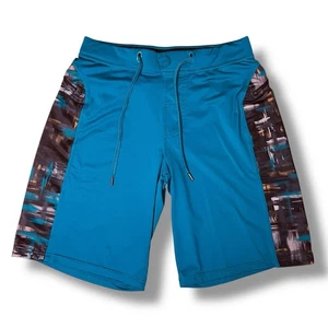 Pantalones Cortos Hylete Para Hombre Medianos Atléticos Rodilla Gimnasio Entrenamiento Cremallera Bolsillo Cordón - Imagen 1 de 6