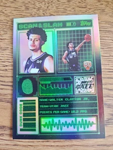 2025 Topps Basketball # SS-43 Scan & Slam Walter Clayton Jr. Target Black Friday - Picture 1 of 1