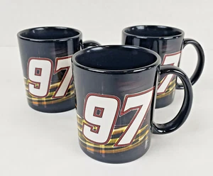 Set of 3 Team Reflections from EXPRES Kurt Busch Nascar #97 Coffee Mug Cup Tea - Picture 1 of 8