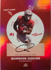 2024 onit quinshon judkins autograph /335 - Picture 1 of 2
