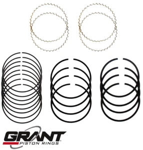 GRANT CAST PISTON RING SET FOR CHEVROLET IMPALA 327 5.4L V8 - Picture 1 of 1