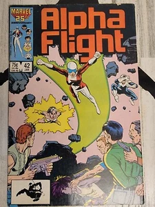Alpha Flight #42 Marvel Comics Gennaio 1987 - Foto 1 di 2