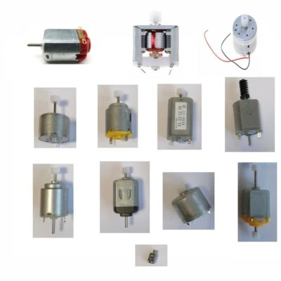 12x 3 / 3.7 / 6V Mini 130 Micro Motor Getriebe Runde kleine Motor Spielzeug NIU - Bild 1 von 4