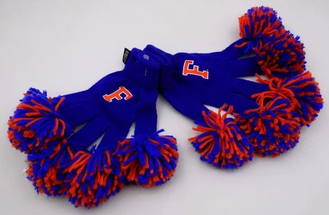 Florida Gators Gloves Pom Pom Fingers Winter Gloves New ST177 Cover
