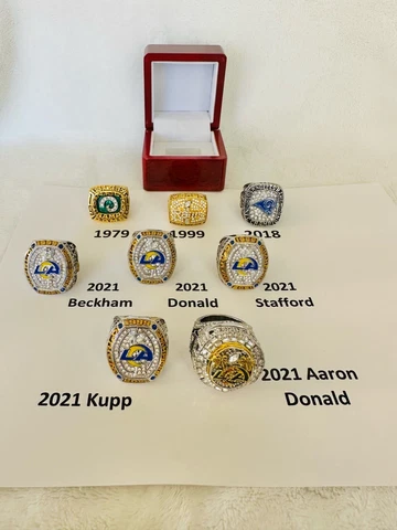 L os Angeles /St Louis Rams Championship Ring W Box, US SHIP, PICK YOUR RING! Cover