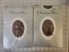 Christian Dior 4479 Ultrasheer With Lycra And 4476 Both French Taupe Size 2 New