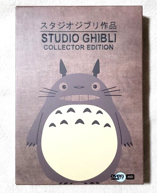 Studio Ghibli Collection Edition 24 Movies HD DVD English Dubbed Hayao Miyazaki