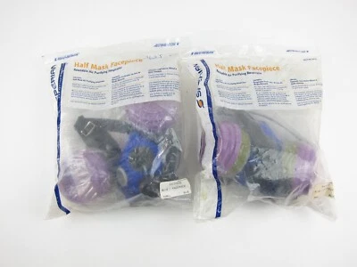Lot Of 2 Honeywell Sperian 210010 Half-Mask Respirators Size Small  - Image 1 of 3
