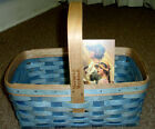 Longaberger RARE Easter Norman Rockwell Basket-Blue-NEW!!!