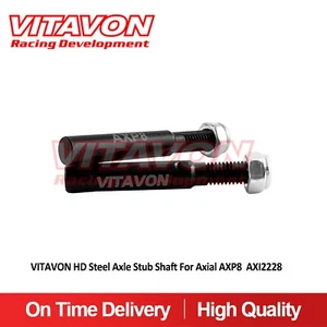 Vitavon AXP8 HD Steel Axle Stub Shaft For Axial AXP8 Gilamon ,sells as 1 pair - Picture 1 of 4