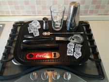 Boston Shaker Cocktails Bar set professionale più accessori. Catering.