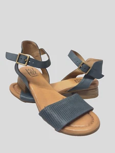 MIZ MOOZ SANDALIAS MUJER CIERRE TOBILLO AZUL 37EU / 7US # A-27 - Imagen 1 de 3