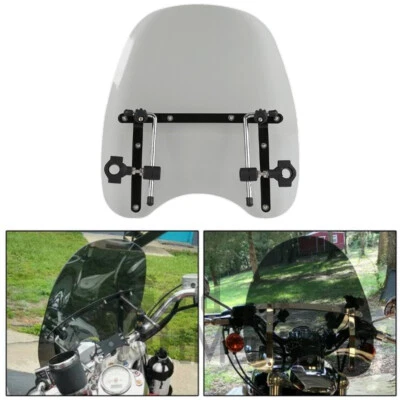 Parabrisas de motocicleta ahumado para Harley Touring Road King FLHR FLTR Foto 1 de 4