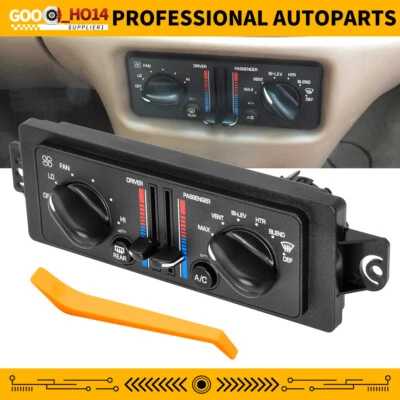 For 1999-04 Buick Century Heater A/C Dual Climate Control Unit 10308120 10447470 - Image 1 of 4