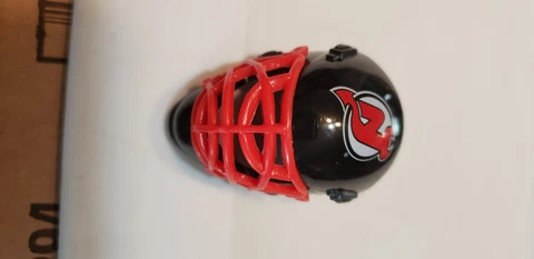 NEW JERSEY DEVILS  NHL #1173 POCKET PRO HOCKEY GOALIE HELMET MASK Cover