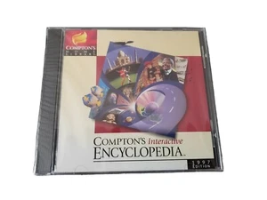 CD de software vintage Compton's Interactive Encyclopedia edición 1997 sellado - Imagen 1 de 4