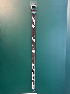 Vintage Leatherock Cow Hide Belt Southwestern Cowgirl Studded - Picture 1 of 5