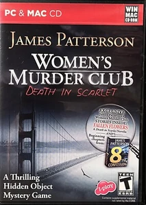 James Patterson Womens Murder Club PC CD ROM Death In Scarlet Hidden Object Game - Picture 1 of 2