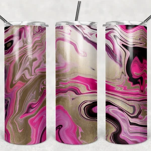 MARBLE 7- Includes One 20oz Metal Insulated Tumbler, Lid & Straw - Picture 1 of 3