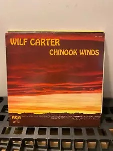 Wilf Carter - Chinook Winds 33rpm Vinyl LP Vg+ AJ3 - Picture 1 of 2
