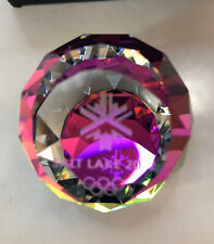 Crystal Ball / Prism - Salt Lake 2002 Olympics With Box - Excellent !!