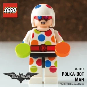 LEGO Polka-Dot Man SH0397/SH397 Minifigure The LEGO Batman Movie DC - Picture 1 of 7