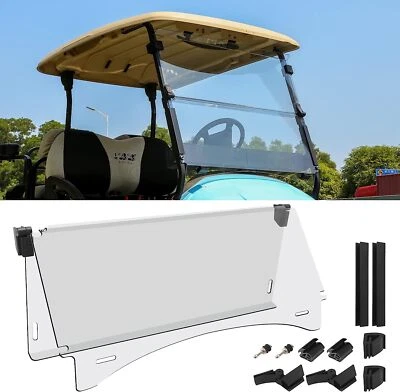 Ветровое стекло гольфкара для клюшки автомобиля Precedent 2004-up прозрачное складное ветровое стекло - Изображение 1 из 4